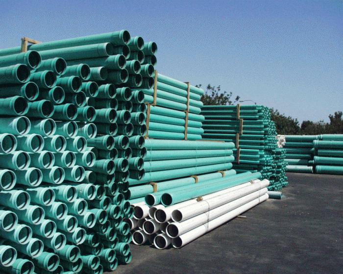 Sewer PVC pipes
