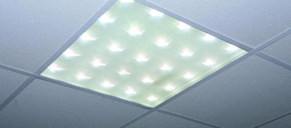 ceiling light-emitting diode type armstrong