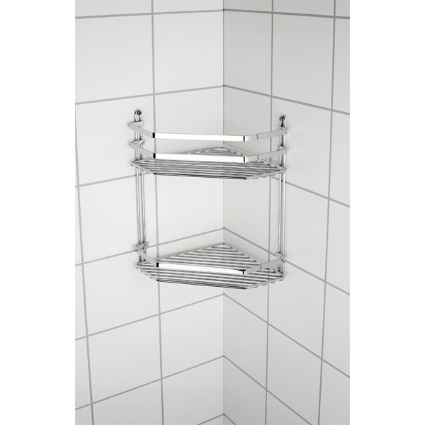 stainless steel corner shelf for bathroom