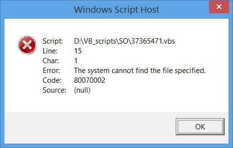 windows script host error how to fix 