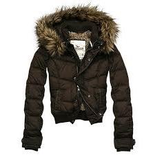 synthetic jacket with fur