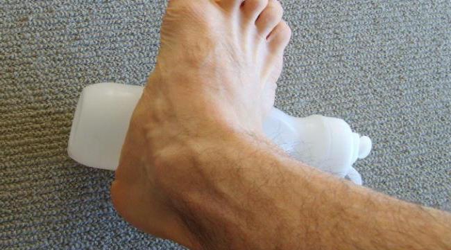 pain in the foot when walking causes treatment with folk remedies